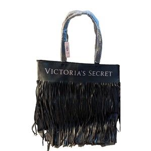 Victoria’s secret Faux Leather Fringe Weekend Bag